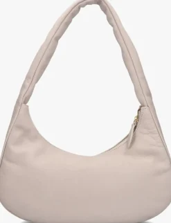 lichtgrijze anonymous copenhagen schoudertas shane grand pillow bag