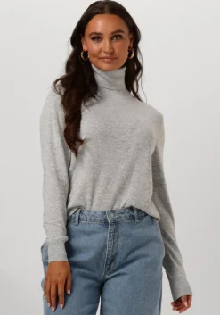 lichtgrijze another label trui milla knitted pull