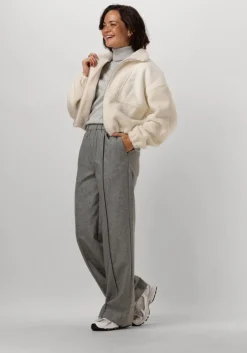 lichtgrijze another label trui milla knitted pull