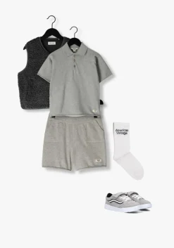 lichtgrijze baje studio korte broek moi