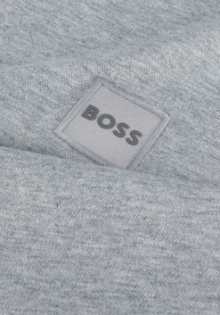 lichtgrijze boss orange polo passenger