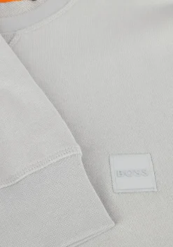 lichtgrijze boss orange sweater westart 10234591 02