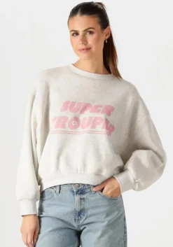 lichtgrijze by-bar sweater bibi trouper sweater