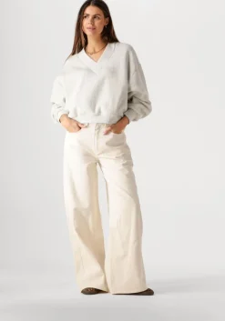 lichtgrijze by-bar sweater momo sweater