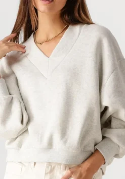 lichtgrijze by-bar sweater momo sweater