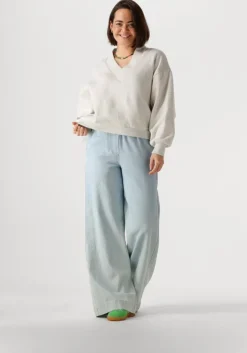 lichtgrijze by-bar sweater momo sweater