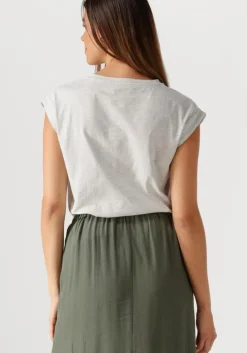 lichtgrijze by-bar t-shirt thelma lucky rainbow top