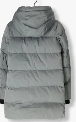 lichtgrijze cars jeans gewatteerde jas maysay