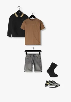 lichtgrijze cars jeans shorts kids florida comf.str