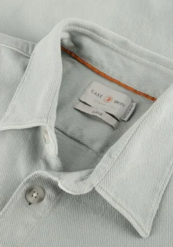 lichtgrijze cast iron overshirt cf twill overshirt