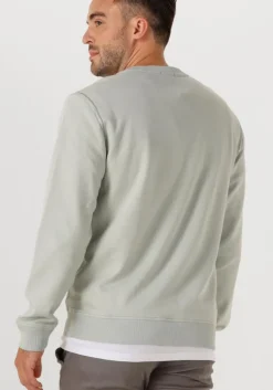 lichtgrijze cast iron trui regular fit twill