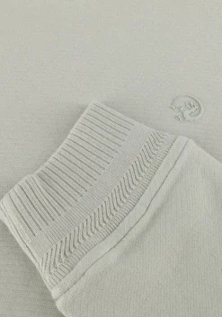 lichtgrijze cast iron trui regular fit twill