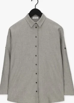 lichtgrijze chptr-s blouses lavish blouse