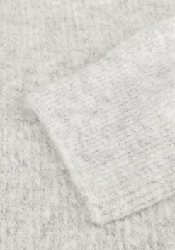 lichtgrijze circle of trust coltrui pip knit