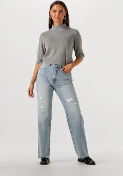 lichtgrijze circle of trust tops & t-shirts jackie top