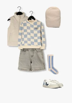 lichtgrijze daily7 shorts denim short