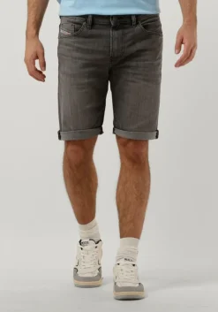 lichtgrijze diesel jeans slim-short
