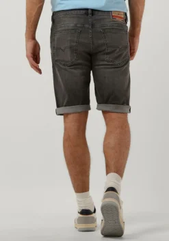 lichtgrijze diesel jeans slim-short