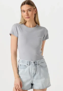 lichtgrijze drykorn t-shirt koale