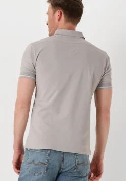lichtgrijze genti polo polo 3 button ss j2001-1212