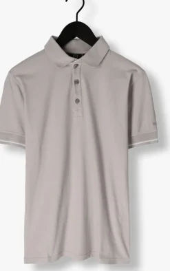 lichtgrijze genti polo polo 3 button ss j2001-1212