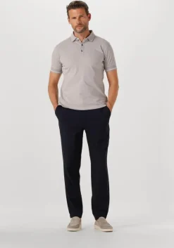 lichtgrijze genti polo polo 3 button ss j2001-1212