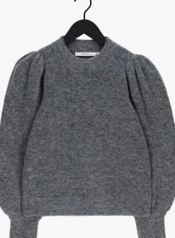 lichtgrijze gestuz trui alpha gz pullover