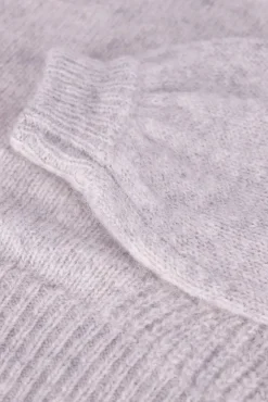 lichtgrijze gestuz trui diankagz pullover