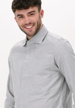 lichtgrijze g-star raw casual overhemd secret utility reg shirt