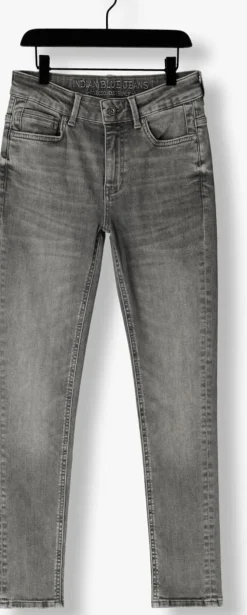 lichtgrijze indian blue jeans tapered jeans jay tapered fit