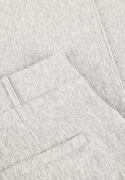 lichtgrijze jansen amsterdam midirok georgie rok hvm 683 overknee slit at cf