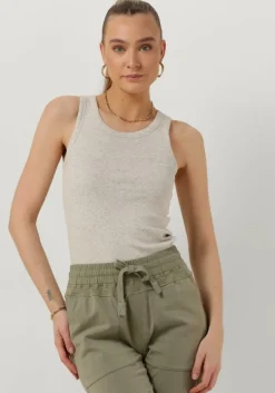 lichtgrijze knit-ted top ella