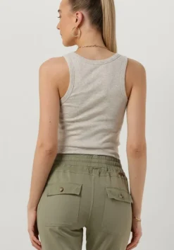 lichtgrijze knit-ted top ella