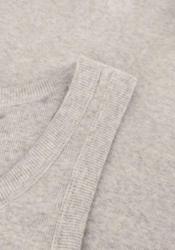 lichtgrijze knit-ted top ella