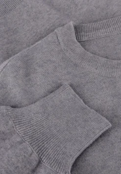 lichtgrijze minus trui lupi knit pullover