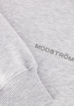 lichtgrijze modström sweater tiamd sweat