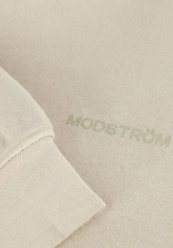 lichtgrijze modström sweater niarn sweat