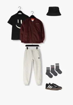 lichtgrijze nik & nik joggingbroek bruno sweat pants