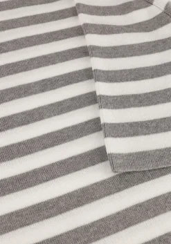 lichtgrijze object t-shirt objester s/s new knit pullover