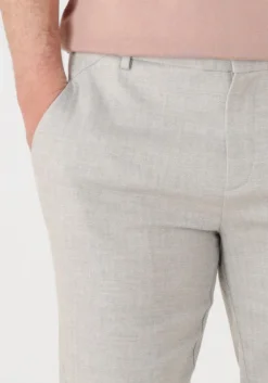 lichtgrijze plain chino josh pl
