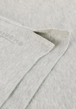 lichtgrijze profuomo polo polo short sleeve