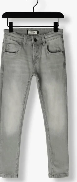 lichtgrijze raizzed slim fit jeans tacoma