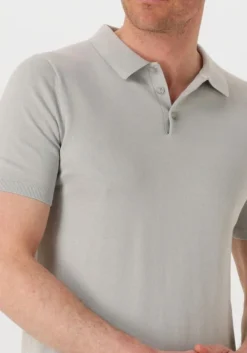 lichtgrijze saint steve polo chris