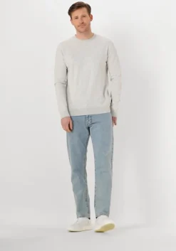 lichtgrijze saint steve trui bart