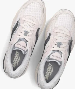 lichtgrijze saucony lage sneakers progrid omni 9