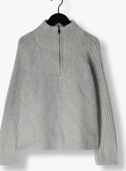 lichtgrijze sofie schnoor trui g243207