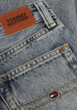 lichtgrijze tommy hilfiger straight leg jeans modern straight blue denim
