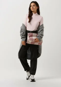 lichtgrijze vanilia vest vikke