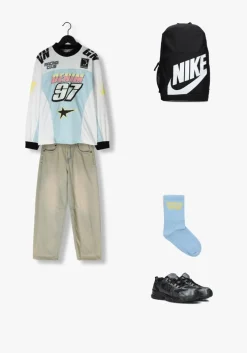 lichtgrijze vingino barrel jeans kit