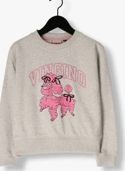 lichtgrijze vingino sweater nirone